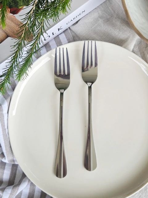 Pack x2 tenedor new york silver - comprar online