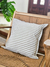 Funda rayada beige 50x50 - comprar online