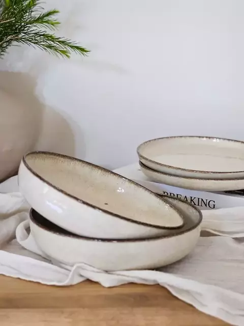 Bowl 20 cm ivory x unidad - comprar online