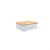 CAJA CON TAPA DE MADERA 2.7 LITROS - comprar online
