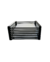 Servilletero cromado black - comprar online