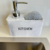 Dispenser con porta esponja kitchen - comprar online