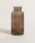 Jarron de vidrio cafe alto - comprar online