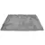 Alfombra pelo largo gris perla - comprar online