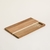 Tabla Acacia rectangular sin mango