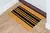 Felpudo de coco rectangular rayado 40x60 en internet