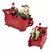 Caja musical trineo papa noel - comprar online