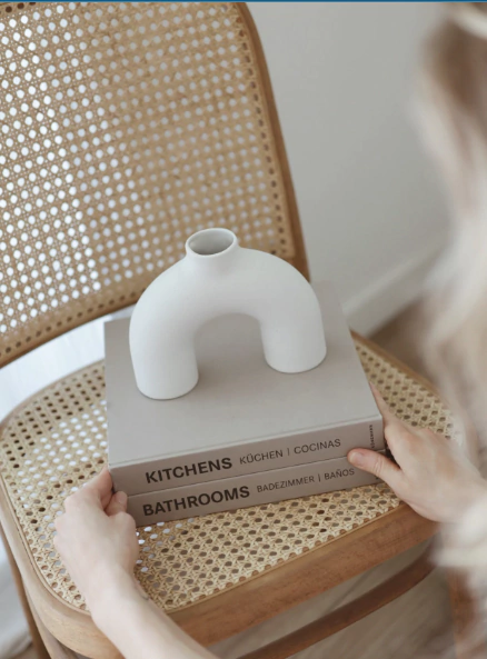 Jarron santorini 003 off white - comprar online