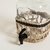 Dispenser vidrio con malla mimbre - comprar online