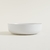 Ensaladera blanca borde natural - comprar online