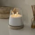 Jarron de vidrio base madera - comprar online