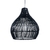 Pantalla rattan black - comprar online