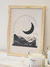 Cuadro blanco y negro 20x30 - comprar online