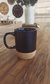 Mug negro base corcho - Magnolias