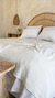 Cubrecama tussor off white - comprar online