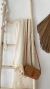 Escalera rustica con perchero - comprar online