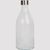 Botella de vidrio redonda acanalada en internet