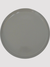 Set x6 platos postre gris-blanco brillante