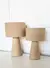Velador bouclé beige m