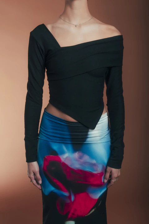 Top Bruna (Negro) - comprar online