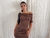 Vestido Telepatia (Marron)