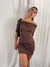 Vestido Telepatia (Marron) en internet