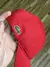 Boné Lacoste Gabardine Fita de Couro (vermelho) - comprar online
