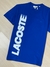 Camiseta Lacoste Sport Lateral Letretiro (azul royall) - comprar online
