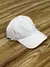 Boné Lacoste Gabardine Fita de Couro (branco)
