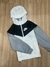 Jaqueta Nike Windrunner Cinza/Preto (infantil)
