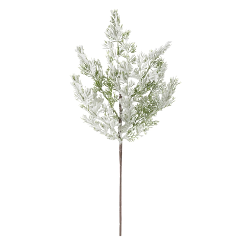 Vara Artificial Pino 52cm C/nieve Adorno Navideño Premium - comprar online