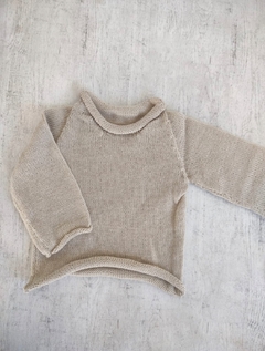 Sweater Hippie Escote Redondo - tienda online