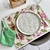Conjunto 16 peças (8 LUGARES) - Floral mães na internet