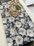 Trilhos de mesa - floral azul
