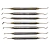 Kit Espátulas de Resina Douradas c/ 7 Peças - comprar online