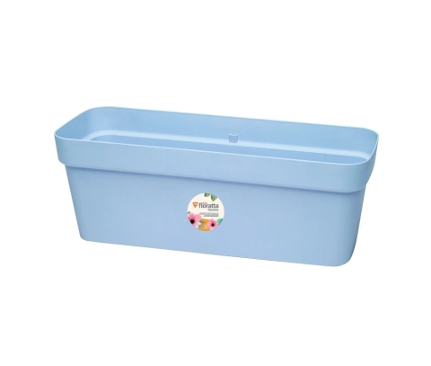 JARDINEIRA PLÁSTICA PARA PLANTA FLORATTA N° 50 AZUL CLARO