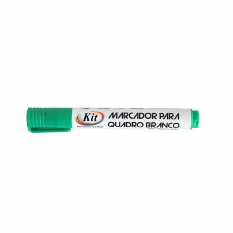 MARCADOR PARA QUADRO BRANCO RECEREGAVEL KIT SG-2301 VERDE