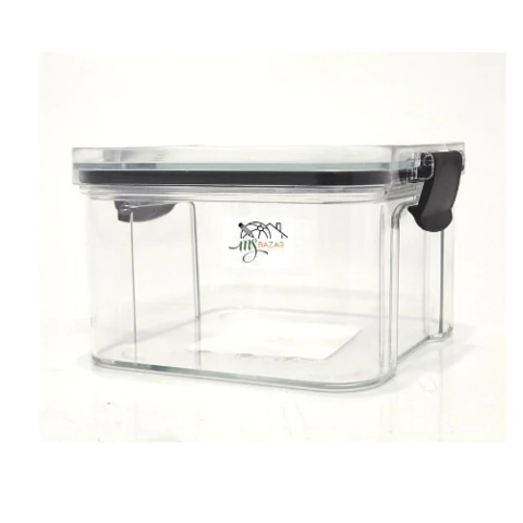 Pote Organizador 3C Clear Acrílico 500ml 11x12x7cm - Plasnorthon