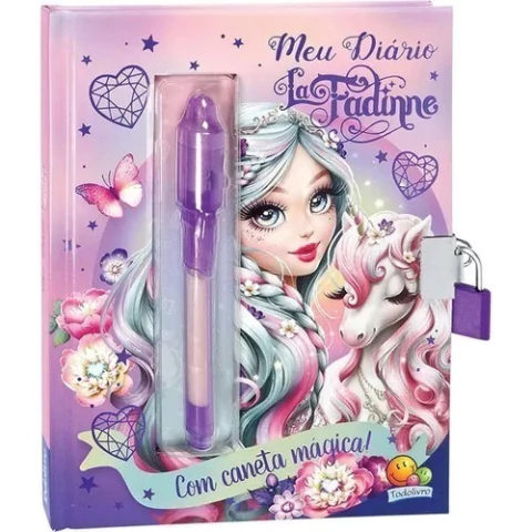 Diário Com Caneta Mágica Meus Segredos Diário La Fadinne - Todolivro