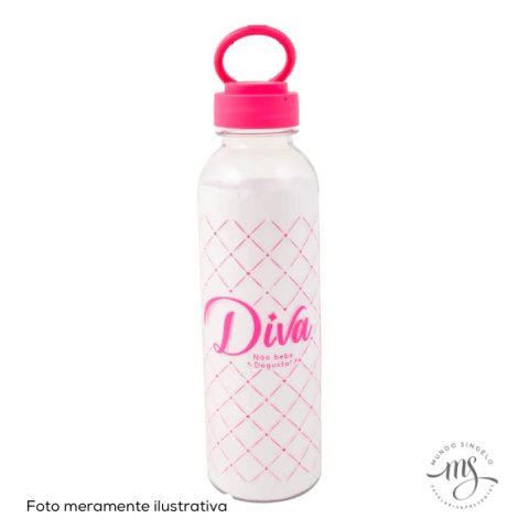 Garrafa Com Alça Circular Diva Clássica 500ml - Uatt?