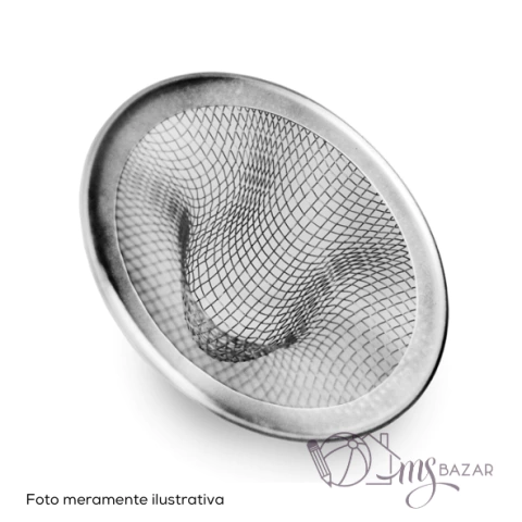 Ralo Telado Para Pia Inox 7,2cm - Kehome