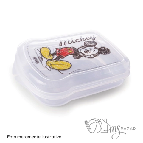 Sanduicheira Mickey Vintage 17x14x5cm - Plasútil