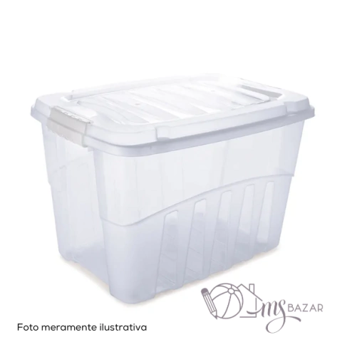 Caixa Organizadora Box Alta 19,8L - Plasútil
