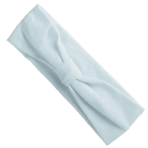 FAIXA DE CABELO PARA DANÇA DE BALLET EM HELANCA BRANCA