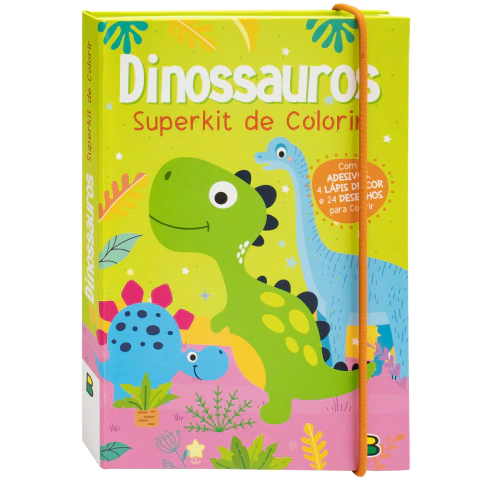 Superkit de Colorir: Dinossauros - Todolivro