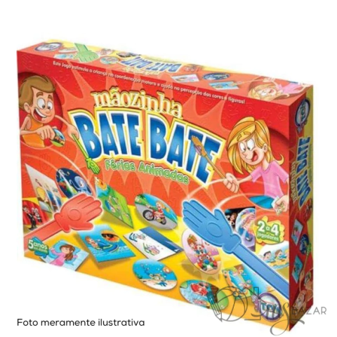 Jogo Mãozinha Bate Bate Férias Animadas - Toia