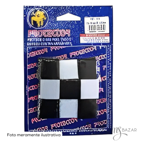 Feltro de Carpete Autoadesivo 25X25mm Protetor de Piso Com 16 Unidades Encartelado - Prorocha