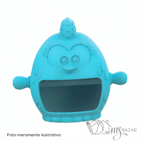 Mordedor Luvinha Galinha Pintadinha Azul - Elka