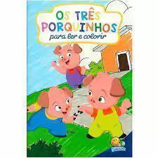 Livrinhos Clássicos Para Colorir Os Três Porquinhos - Todolivro