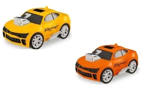 Conjunto de Carrinhos de Brinquedo Turbo Street Com 2 Peças - Usual Brinquedos